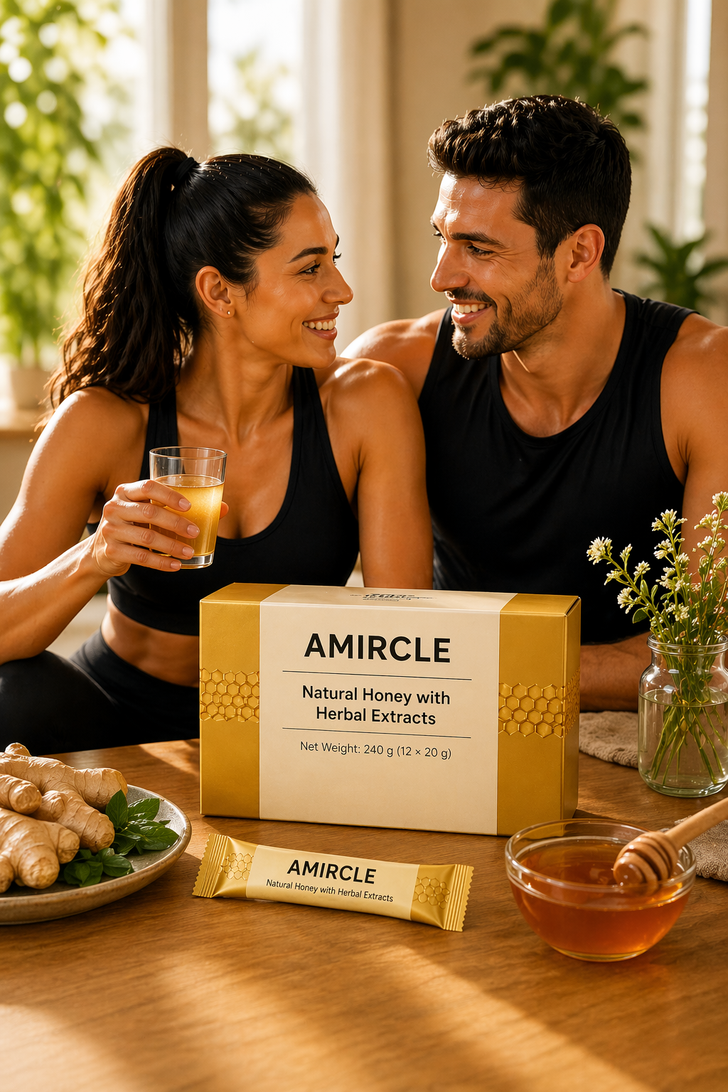 Amircle Honey Packs — Natural Energy, No Crash