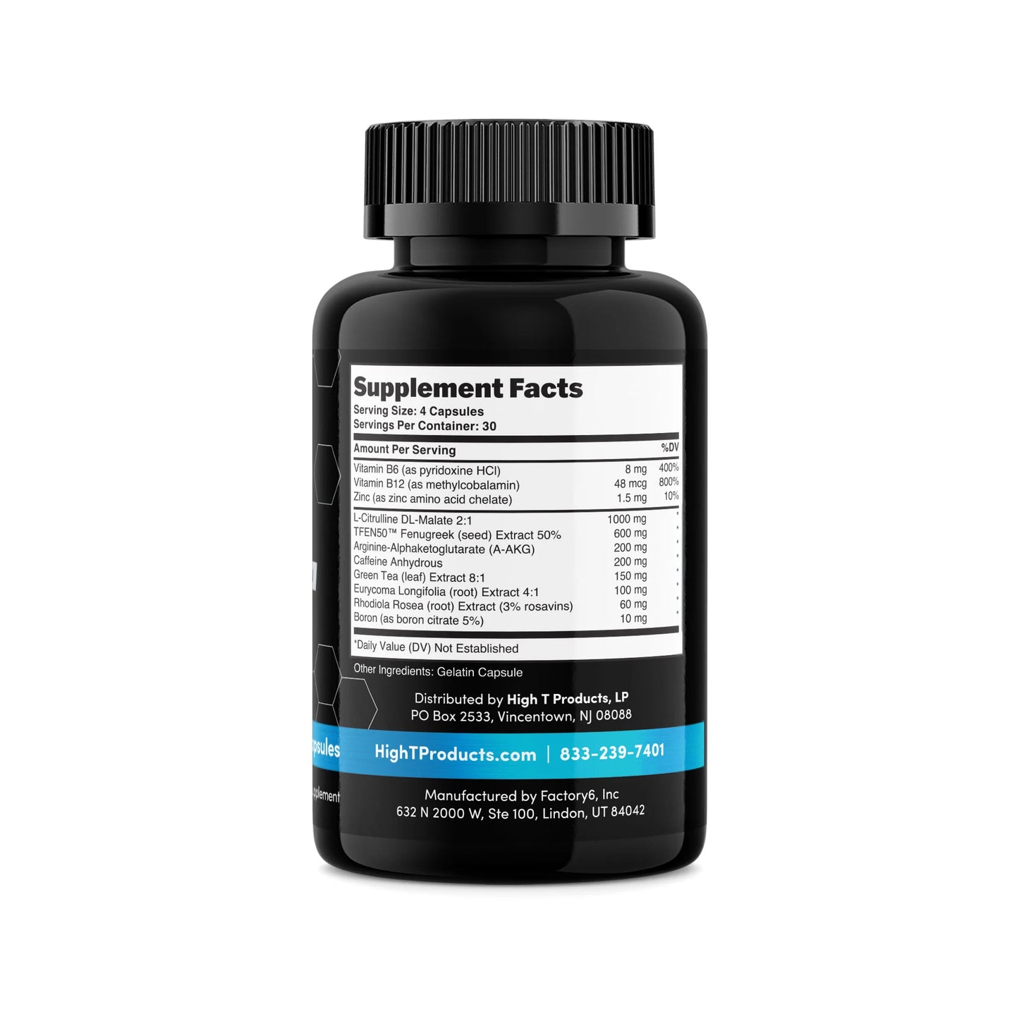 High T Daily Energy & Focus Formula — Selected by Amircle